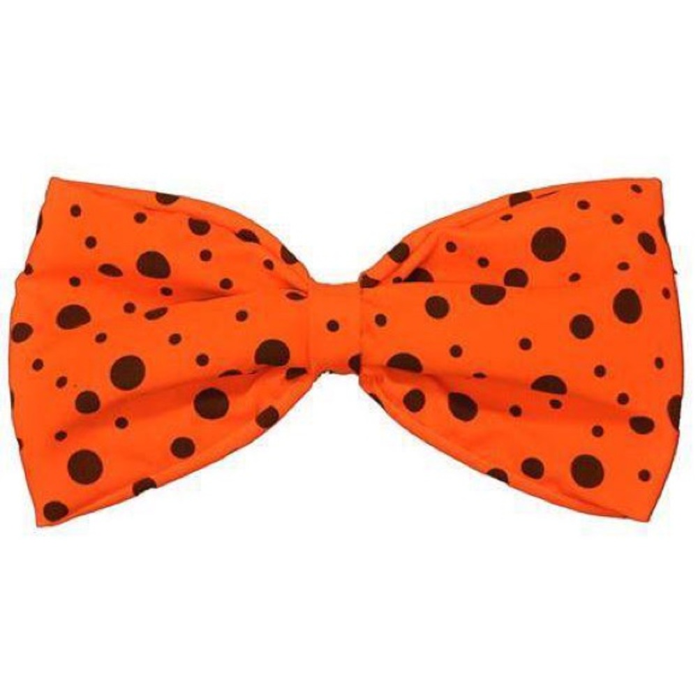 New Bow Tie Jumbo Neon Orange